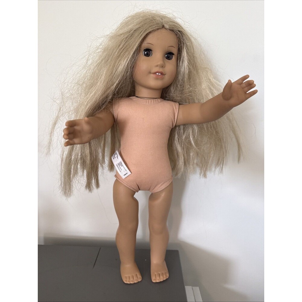 American Girl Julie Albright Historical 18" Doll Blonde Hair NEEDS TLC